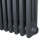 Traditionel 3-søjlet radiator - 300 x 1012 mm - Antracitgrå 9