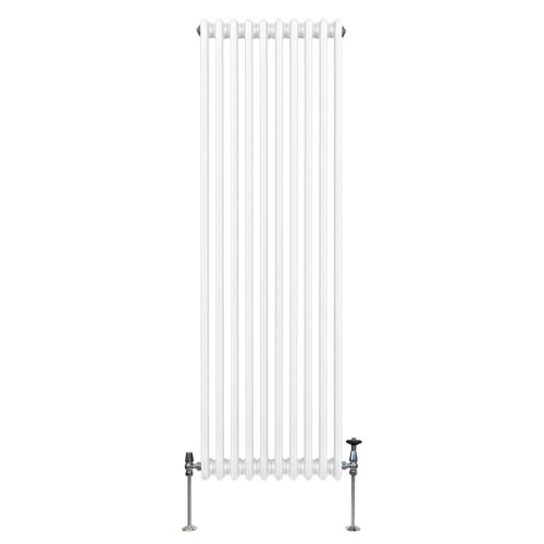 Παραδοσιακό θερμαντικό σώμα 3 στηλών - 1800 x 472 mm - λευκό