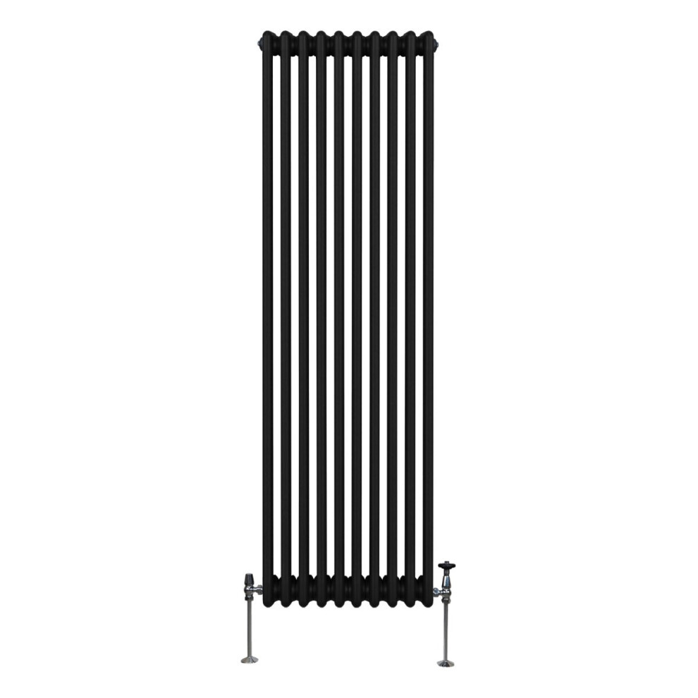 Radiateur Traditionnel ? 3 colonnes Chauffage Vertical Noir 1800 x 472mm