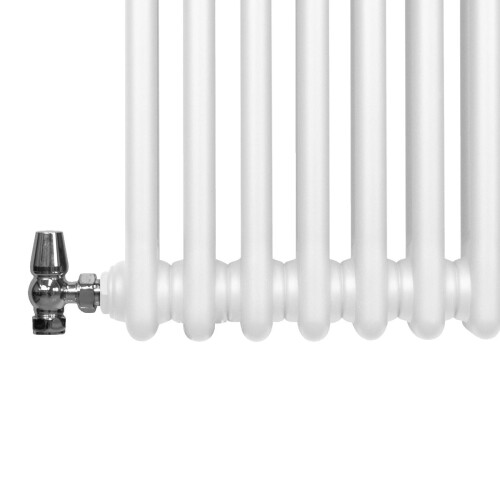 Traditionele 3-Kolom Radiator - 1500 x 202 mm - Wit 2