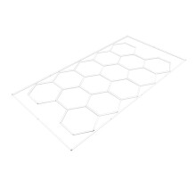 Sekskantet LED-belysning x 14