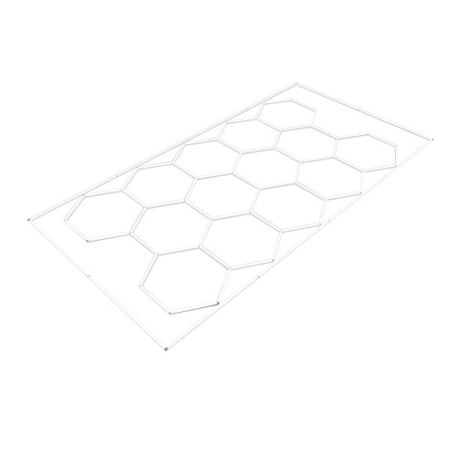 Sekskantet LED-belysning x 14