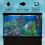 Aquarium ? bords Noir avec Kit de D?marrage et Meuble de support Noir 9