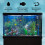 Aquarium ? bords Noir avec Kit de D?marrage et Meuble de support Noir 5