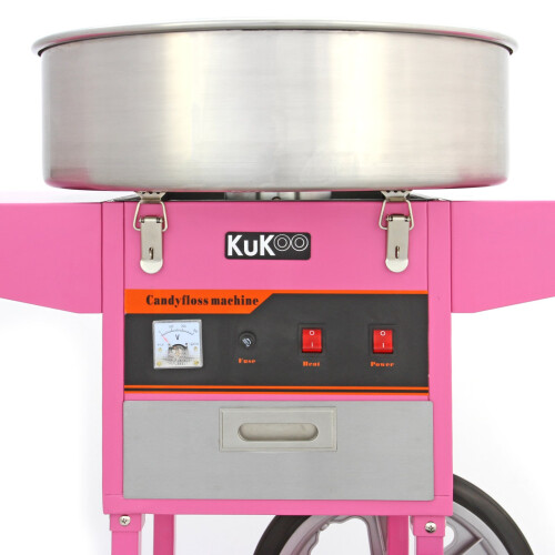 KuKoo Suikerspinmachine Met Kar 1