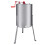 Handmatige Honing Extractor 4 frames Roestvrij staal Honingraat Spinner Tool 3