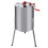 Handmatige Honing Extractor 4 frames Roestvrij staal Honingraat Spinner Tool 4