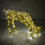 LED beleuchtetes goldenes Reh 1
