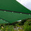 Zweefparasol 3m met LED verlichting - Groen 4