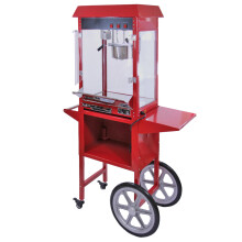 M?quina para Hacer Palomitas de Ma?z con Carrito Removible para Fiesta y Eventos