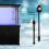 Aquarium ? bords Noir avec Kit de D?marrage et Meuble de support Noir 6