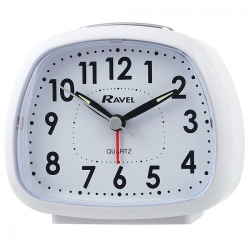 Ravel Ravel White Alarm Clock RC028.4