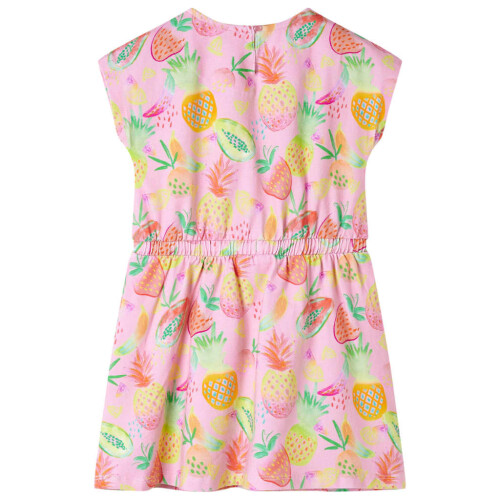 VidaXL Kids' Dress Soft Pink 140 1