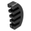 Βιολί Rubber Mute 4/4 για ελαφριά εξάσκηση, μαύρο 2