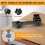 Triple Cold Shoe Mount Universal Extension Bracket Holder Adapter 5