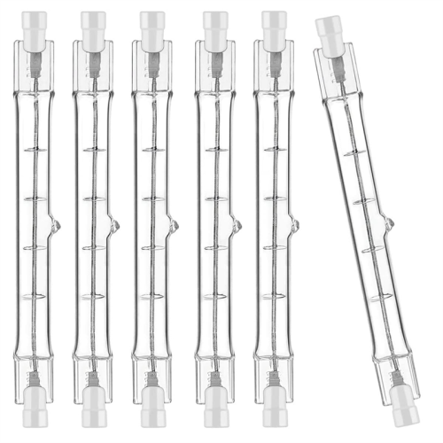 Lampadina alogena R7S 118mm 200W 230V Alogena R7S Dimmerabile 6Pack