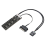 9Pin USB Header Splitter met SATA-voedingskabel, interne USB-hub 1