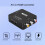 Adattatore convertitore da RCA a HDMI da AV a HDMI per TV/PC/PS3/STB/Xbox VHS 4