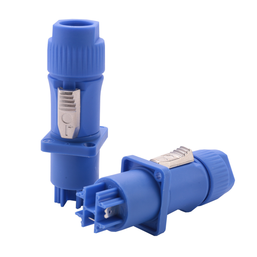4 Sets Powercon Connector,Nac3fca+Nac3mpa-1&Nac3fcb+Nac3mpb-1 4852221455970
