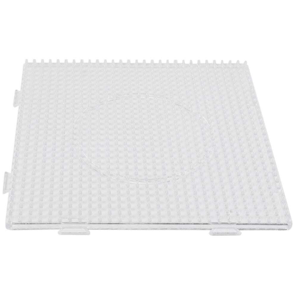 4x Clear 145x145mm Square Large Pegboards Board Hama Fuse Perler Bead