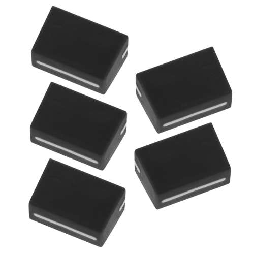 5pcs Universal Fader Knobs Fader Cap Straight Slide Potentiometer Cap 1