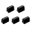 5pcs Universal Fader Knobs Fader Cap Straight Slide Potentiometer Cap 1