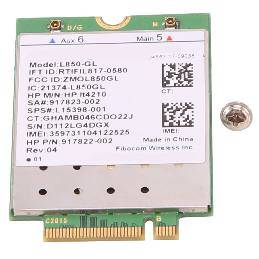 L850- LT4210 FDD-LTE TDD-LTE 4G Card 4G Module ,917823-001