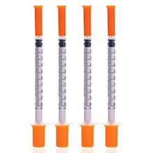 100 Pack 29G 1Cc 1/2Inch Syringe with Needle