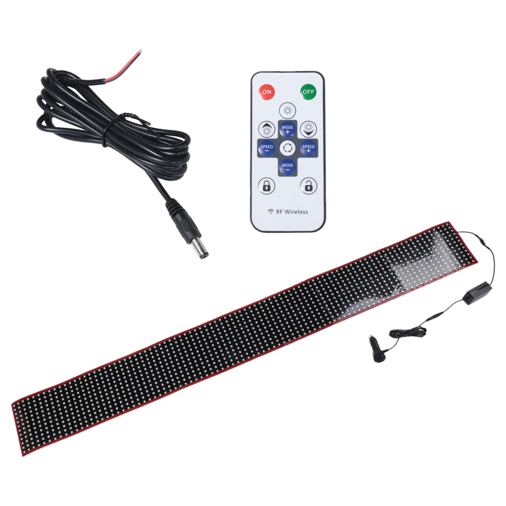 Foldable Graffiti Scrolling Stick Up Text Board Windshield 59Inch 4854121517581