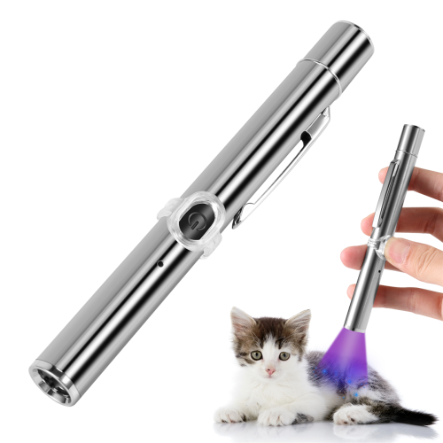 Wood's Lamp Portable,UV Black Light for Pet Care, Ringworm Detector 2