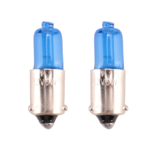 2x H6W BAX9S 6W Vit Xenon Sidomarkeringsljus för Bil 12V 5000K
