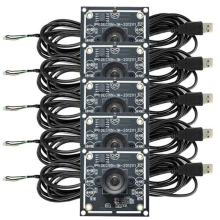 5 st 100-graders kameramodul med 3 meter kabel för WinXP/7/8/10