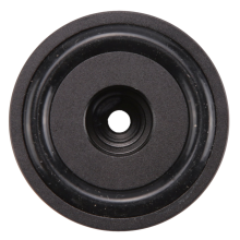 st 40x20 mm isolerande stativ för högtalare i aluminium, HIFI-förstärkare (svart)
