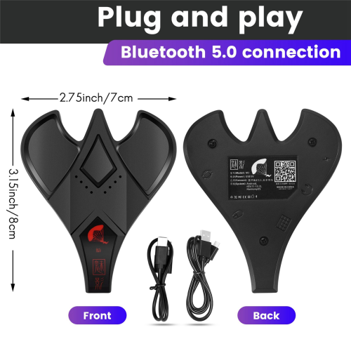 M3 Gamepad Tangentbord Mus Konverterare för Android/IOS Adapter