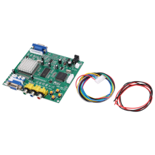 GBS8200 CGA//YUV/RGB para placa conversora de vídeo HD para jogos com saída VGA