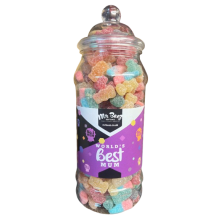 Worlds Best Mum Sweet Gift Jar Tangy Fizzy Mix Sweets 700g