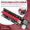 Mini PCIe to PCI Express 16X Riser for Laptop External Graphics Card 5