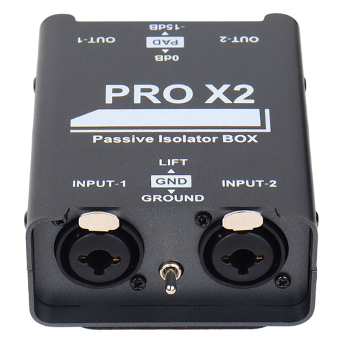 Ny 2-vägs ljudisolator, XLR 6.5, Permalloy-isolator