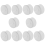 10 Pcs Double Sided Suction Cup - Sucker Pads for Glass, Plastic - 30Mm Width 2