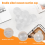 10 Pcs Double Sided Suction Cup - Sucker Pads for Glass, Plastic - 30Mm Width 7