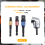 Impact Grade Power Hand Tools Driver Sockets Adapter Extension Set 6