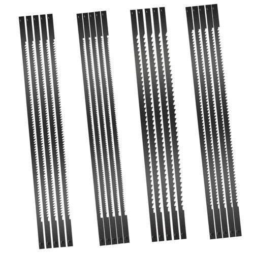 Scroll Saw Blades,with Pin, 10/15/18/24 Teeth,for Woodworking