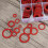 600 delar blandade brickor, 12-pack plattringstätningssats 5