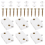 6Pcs Door Led Switch for Closet Light,Electrical Lamp Switches,White 3