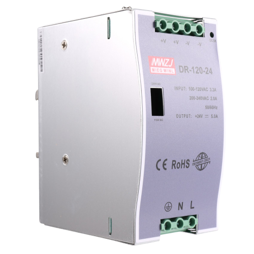 DR-120-24 120W industriële rail-schakelvoeding