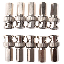 Twist-On BNC hane koaxialkontakter CCTV RG59 10-pack