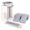 Telescopic Handle Flat Mop with Microfibre Pads and Bucket 6