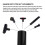 for Vacuum Cleaner, 32mm Inner Diameter Vacuum Hose Plastic Pipe 2Pcs 4