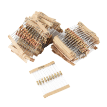 500 st. 50-värdesmotstånd 1/2W 0,5W 5% kolfilmsmotstånd, blandat kit