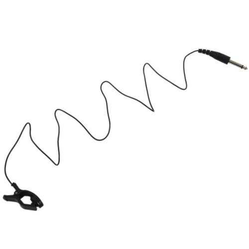 Μαύρο μικρόφωνο επαφής με κλιπ ακουστικής κιθάρας Piezo 2